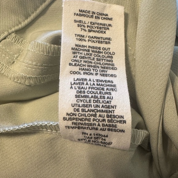 Avec Les Filles Wide Leg Trousers – Green | Size 4 - Small - Picture 4 of 4